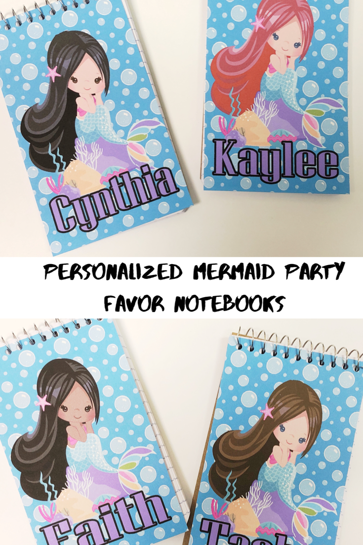 Mermaid Personalized Notebook