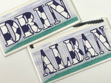 Soccer Goal Personalized Name Plaque