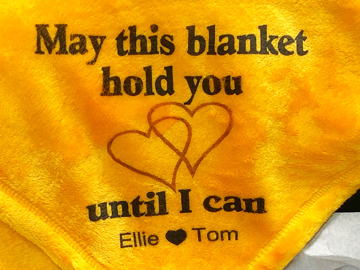 Military Deployment Long Distance Blanket