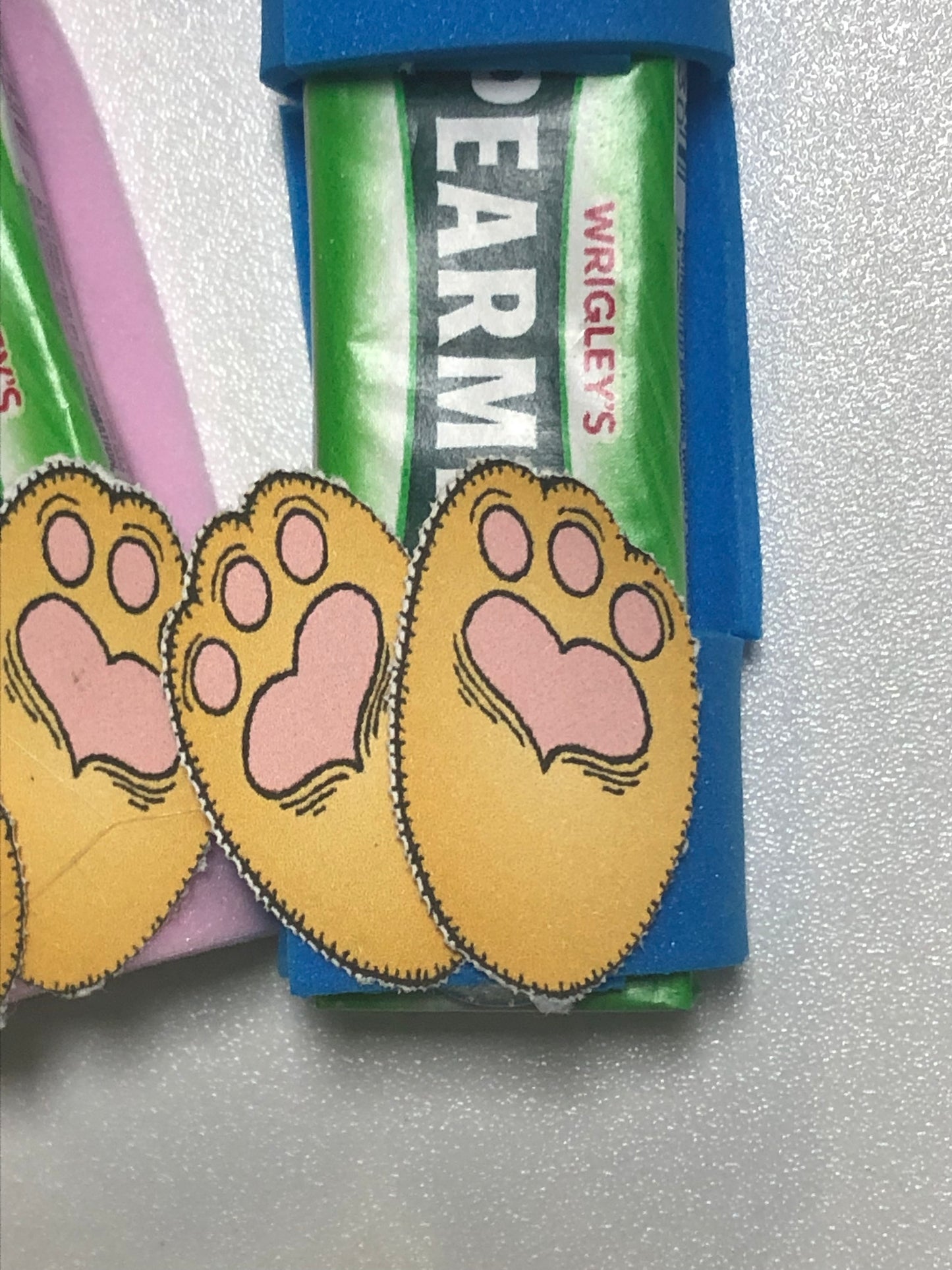 Easter Bunny Gum Head Printable and Directions