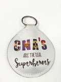 CNAs are Superheroes Lip Balm Keychain