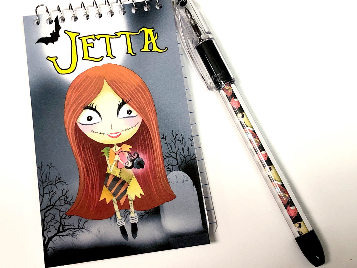 Nightmare Before Christmas Personalized Notebook Party Favor