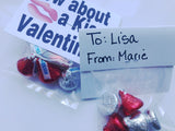 Kiss Valentine Bag Topper