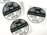 Just a bunch of Hocus Pocus 2 inch party sticker set of 12