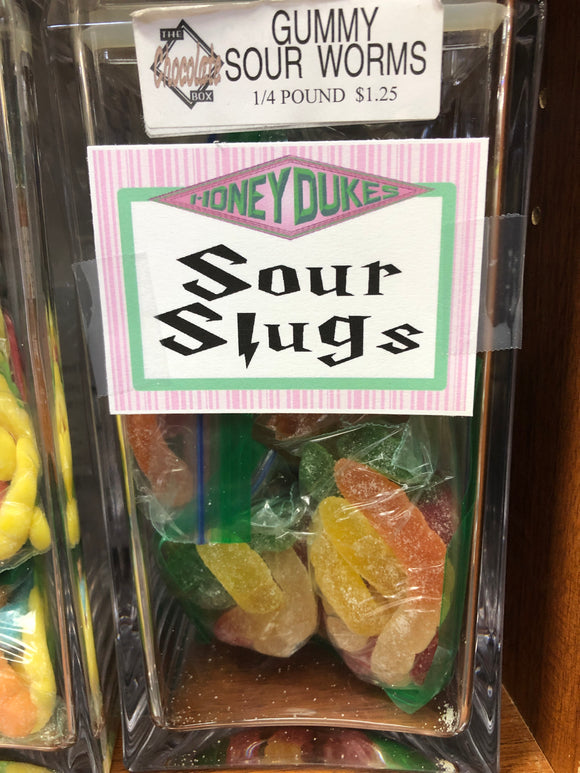 Sour Slugs Honeydukes Printable Bag Toppers