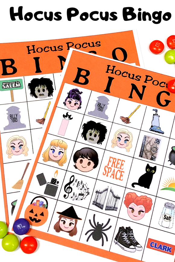 Hocus Pocus Bingo Game Download