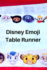 Disney Emoji Table Runner