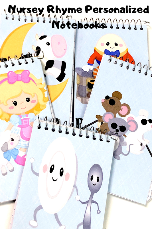 Nursery Rhyme Personalized Notebooks