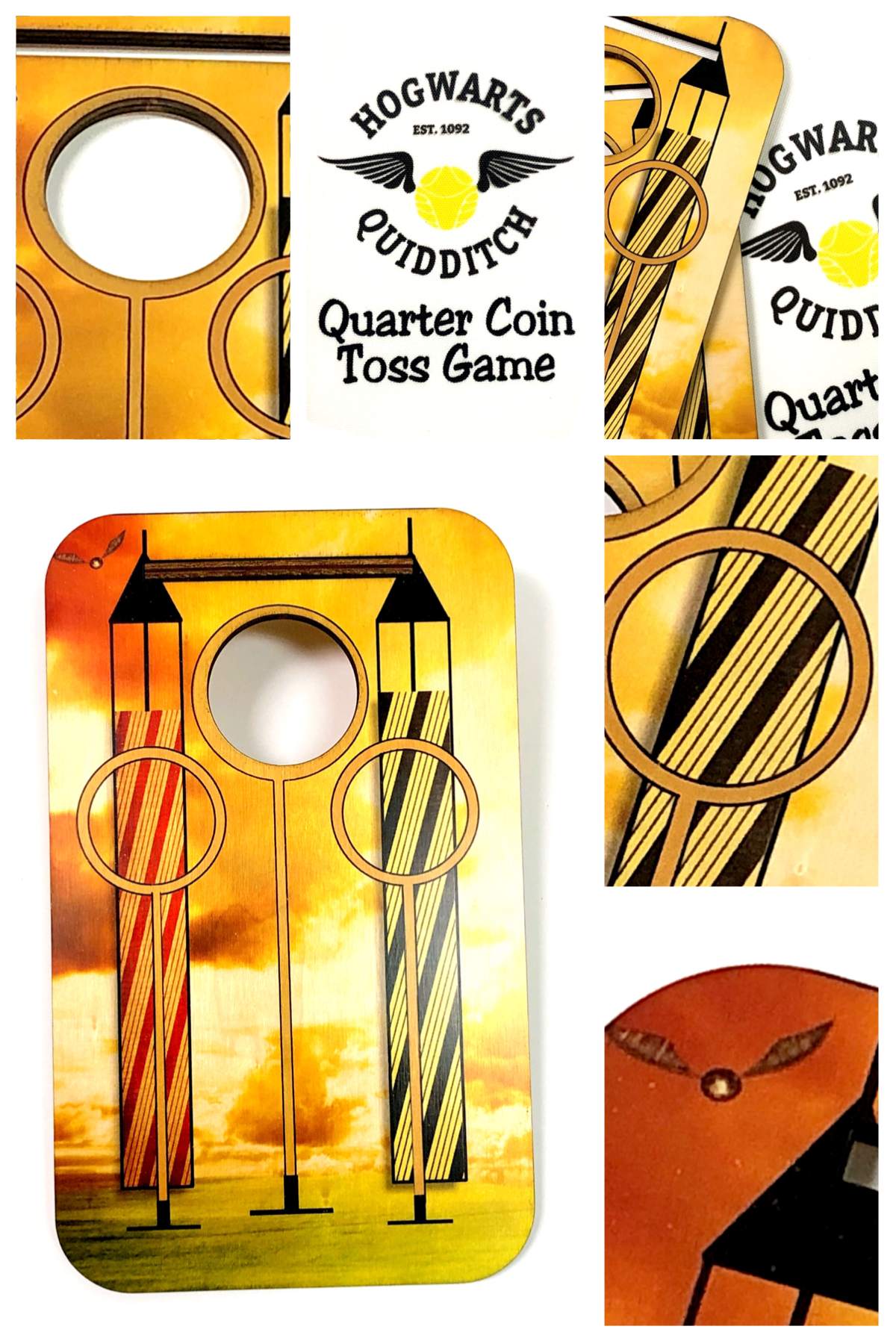 Quidditch Quarter Coin Toss Game
