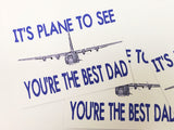 Plane to See Dad Bag Topper