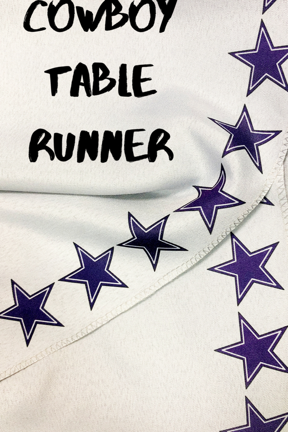 Dallas Cowboy Table Runner