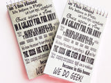 We Do Geek Mini Notebooks