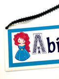 Merida Personalized Name Plaque