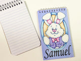 Easter Bunny Personalized Notebook Basket Stuffers