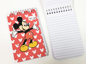 Mickey and Minnie Mouse Personalized Notebook Party Favor