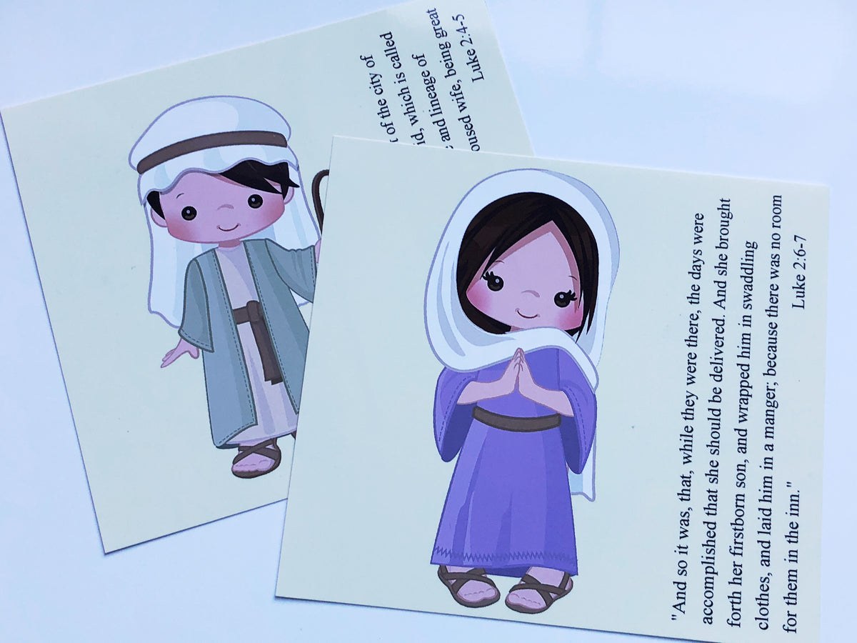 Nativity Candy Bar Printable Set