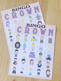 Fairy Tale  Princess Printable Bingo Game