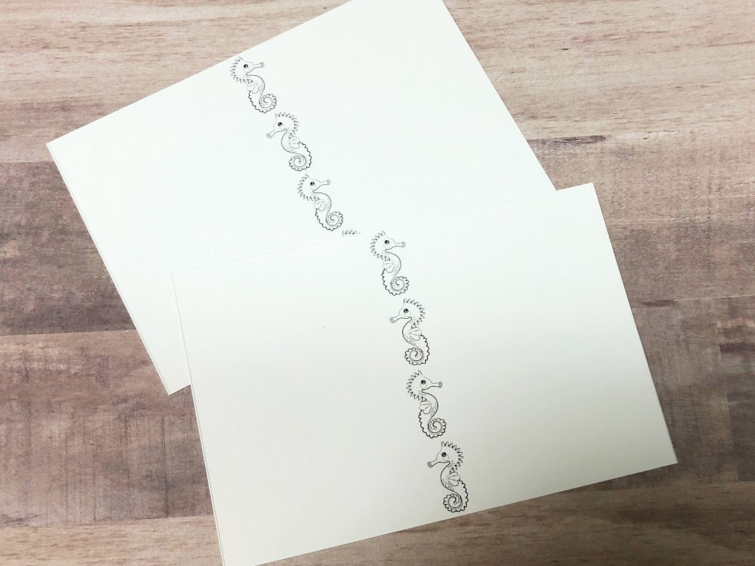 Mermaid Thank You Postcard Printable