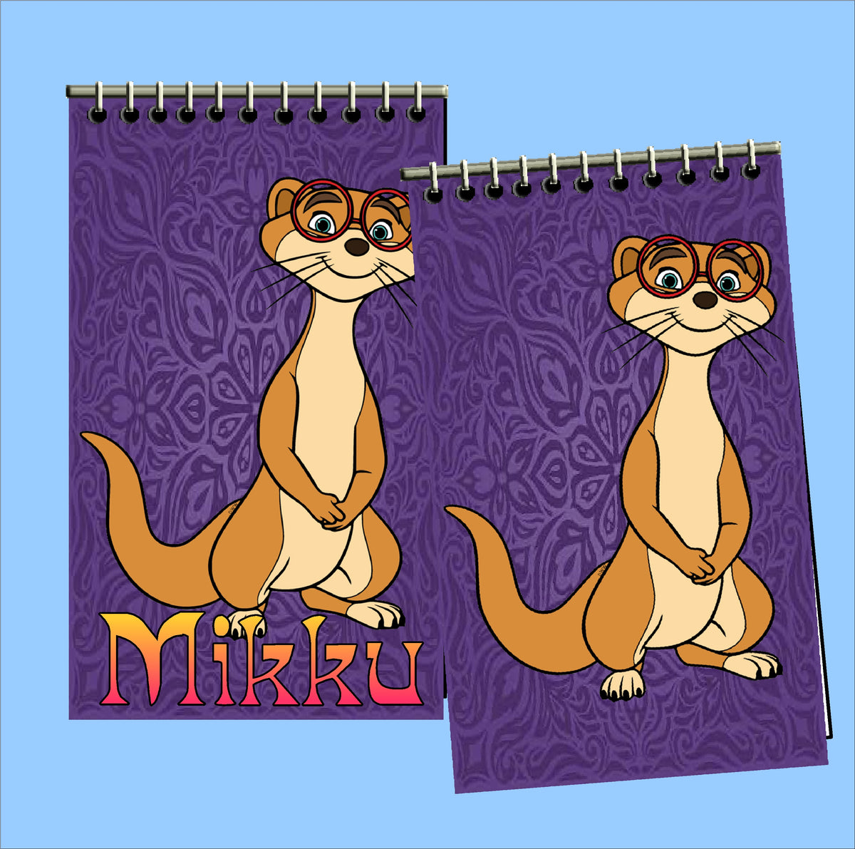 Mira the Royal Detective Personalized Party Favor Notebooks and Pen