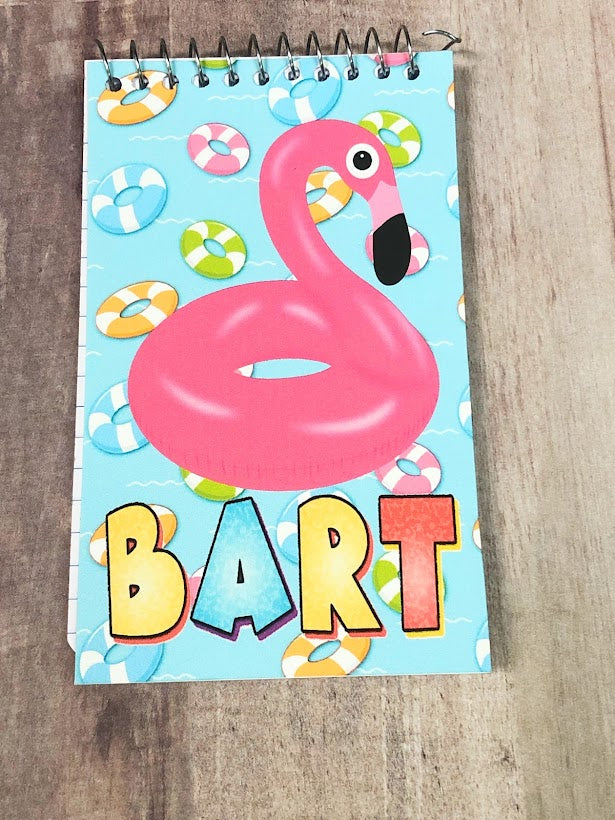 Pool Party Personalized Notebook and Pen