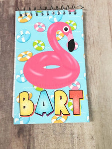 Pool Party Personalized Notebook and Pen