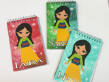 Princess Party Personalized Notebook Party Favors