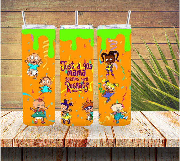 Raising Rugrats 90s Mom Tumbler  *115
