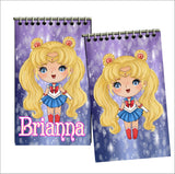 Sailor Moon Personalized Notebook Party Favors