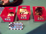1950s Sock Hop Table/Food/Place Cards