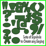Lucky St Patricks Day Alphabet
