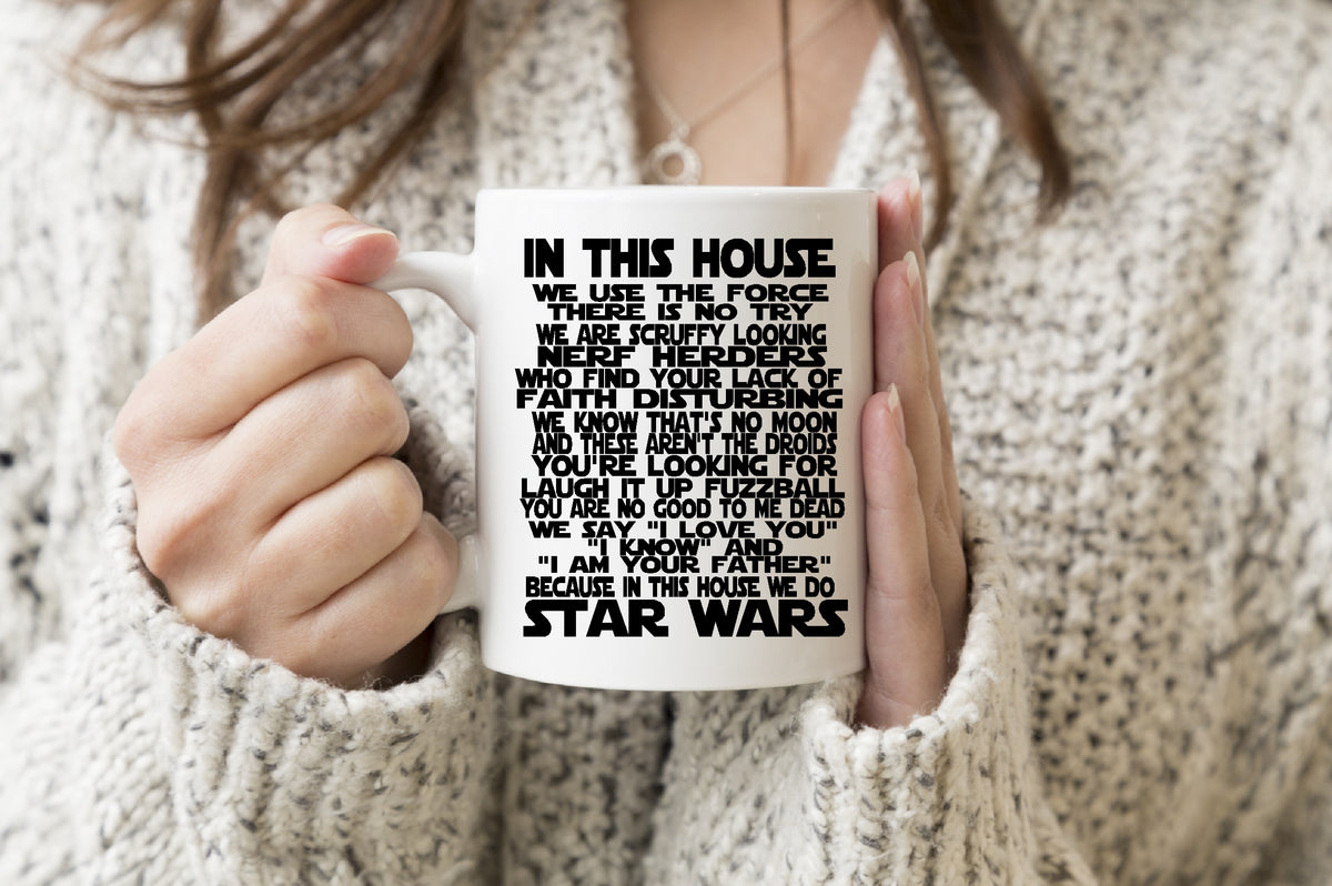 In This House Star Wars Home Decorations